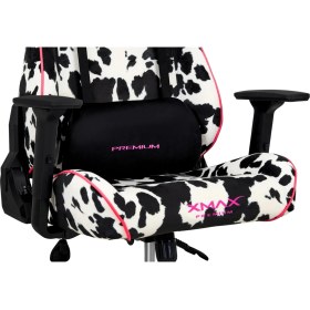 Resim / Rio Plus Balerion Terletmez Kadife Kumaş Dalmaçyalı Gaming Oyuncu Koltuğu / 120 kg Taşır 