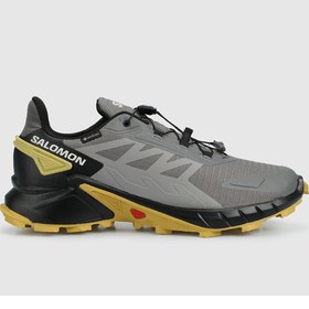 Resim Salomon L47317200 O.c.o Supercross 4 Gtx Erkek Spor Ayakkabı Pewter/black/cress Green 