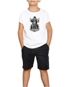 Resim Route66 Motobike Beyaz Çocuk Tişört Beyaz 