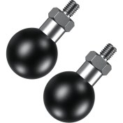 Resim Woodpool B Boyutu 1 Inç Çift Soket Kolu Için Uyumlu M6 x 1.0 Dişli Direkli 1 Inç Bilyalı Adaptör (Yurt Dışından) 