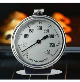 Resim Tekno İstanbul Çelik Manuel Fırın Termometre Sıcaklık Ölçer 