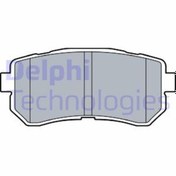 Resim DELPHI LP3521 Arka Fren Balatasi Hyundai Accent Era 06-- / I20 08-15 / I30 07-12 / Ix20 10-- / Ix35 10-- / Sonata 10-14 / Kia 583020QA00 (WA537653) 