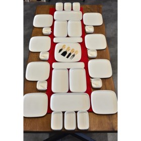 Resim 39 Parça 8 Kişilik Porselen Kahvaltı Seti 