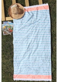 Resim Baveno Pamuk 80 x 160 Püsküllü Plaj Havlusu 