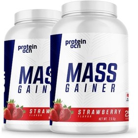 Resim Proteinocean Mass Gainer - Çilek - 2.5kg X 2 Adet 