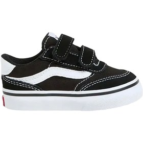 Resim Vans Brooklyn Ls V Unisex Çocuk Siyah Günlük Ayakkabı 