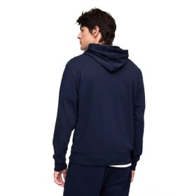 Resim GAP Logo Fransız Havlu Kumaş Erkek Lacivert Günlük Stil Eşofman Üstü 868453007 