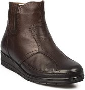 Resim Forelli 25157 Comfort Fermuarlı Kahverengi Kadın Bot 