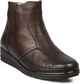 Resim Forelli 25157 Comfort Fermuarlı Kahverengi Kadın Bot 