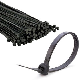 Resim TORK 4,5*200 PLASTİK KELEPÇE - -SİYAH(1000 ADET) 