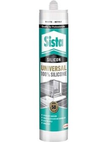 Resim Sista Üniversal Beyaz Silikon 280 Ml Tek Renk 