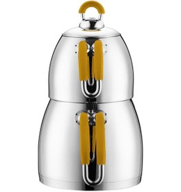 Resim Emsan Mina Midi Çaydanlık Takımı Sarı 0.75-2.0lt Sarı 