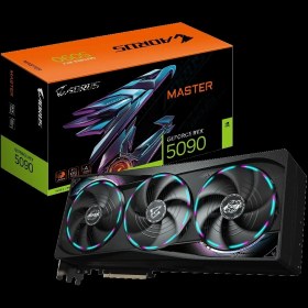 Resim Gigabyte Gıgabyte GV-N5090AORUS M-32GD, RTX5090, Aorus Master, 32GB, Gddr7, 512BIT, 3 Fanlı, 1xhdmı, 3xdp, Gamıng Ekran Kartı 