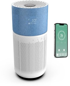 Resim Xenon Smart Akıllı Hava Temizleyici 70 M2 Wi-fi Mobil App Air Purifier Cadr 550m³ Karbon Hepa Filtre X7420 Mavi 