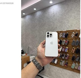 Resim Apple iPhone 15 Pro Max İkinci El TR | 256 GB | Beyaz 