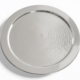 Resim Elegantia Gümüş Kaplama & Kesme Cam Pasta Standı - OVAL 