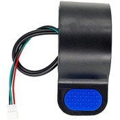 Resim Youmex Xiaomi M365pro2 1s G30 İçin Ergonomik Mavi Hız Kontrol Pedalı - Kolay Kurulumlu, Kaliteli Scooter Gaz Pedalı 