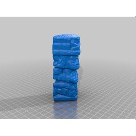 Resim Opencart Maya Tanrı Heykeli 3d Taranmış Sadece Plastik Aparattır 