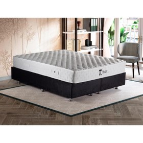 Resim Niron Yatak Pinotte Pi Pocket Çift Kişilik Lüks Full Ortopedik Paket Yaylı Yumuşak Yatak 200x200 Cm 