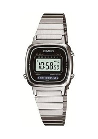 Resim Casio La670wd-1df Kadın Kol Saati Gri - Siyah 