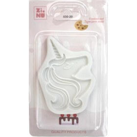 Resim Pastry Planet Unicorn Şeker Hamuru Silikon Kalıp 
