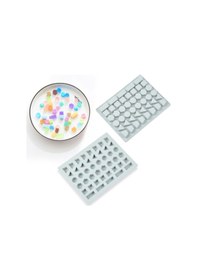 Resim Tahtakale Toptancı Silikon Minyatür Geometrik Şekiller Haribo Çikolata Ve Jelibon Kalıbı Çok Renkli 