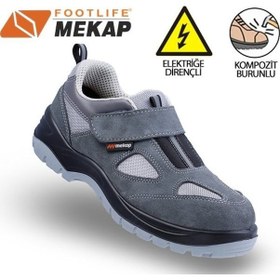 Resim Mekap 157 S1 Süet Kompozit Burunlu İş Ayakkabısı Energy 