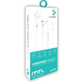 Resim Xiaomi 13T Pro Tak Çalıştır Stero Type-C Kulaklık MT293 