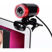 Resim Hxsj A860 30FPS 480P Hd Webcam Masaüstü Için / Dizüstü Kırmızı (Yurt Dışından) 