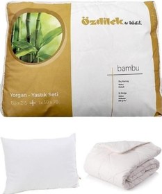 Resim Özdilek Tek Kişilik Bambu Yorgan Yastık Set 