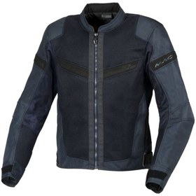 Resim Macna Velotura Yazlık Korumalı Motosiklet Montu Lacivert 