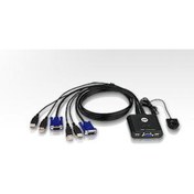 Resim Aten 2 Port Vga Kvm Switch 