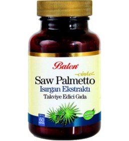 Resim 3 Kutu Balen Saw Palmetto Isırgan Ekstraktı 375 Mg 60 Kapsül 