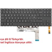 Resim HP Omen 15-en1010nt 434m2ea Notebook Klavye Siyah Tr Rgb Işıklı 