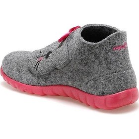 Resim Superfit Happy Kız Çocuk Panduf Gri (383882428) Gri 