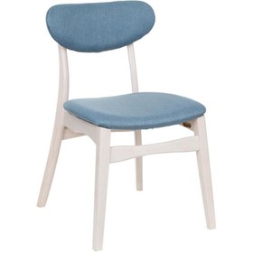 Resim Vitale Oskar Ahşap Sandalye Mavi Ms.sa028 