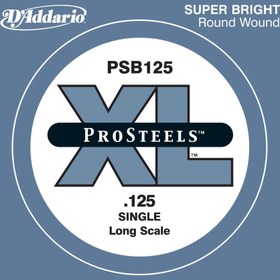 Resim D'Addario PSB125 XL ProSteels Bas Gitar Tek Tel (125) 