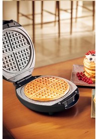 Resim Karaca Funday 1000 W Çıkarılabilir Plakalı Waffle Makinesi 