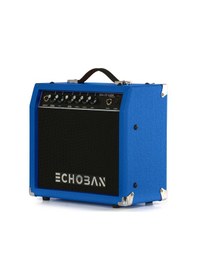 Resim Echoban Ga15usb 15 Watt Mavi Gitar Amfisi Usb 