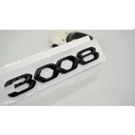 Resim Dk Tuning Peugeot 3008 P84 Ön Kaput Ve Bagaj Abs Parlak Siyah Yaz 