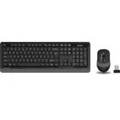 Resim Hello Papana A4 Tech FG1010 Q Kablosuz Gri Multimedya Klavye/mouse Set 