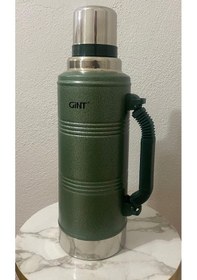 Resim Gint Yeşil 2.2 Litre Vakumlu Avcı Kamp Termosu 