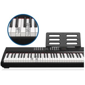 Resim Jwin Sapphire Sdp-112 Çekiç Aksiyonlu 88 Tuşlu Dijital Piyano Taşıma Çantası Hediyeli 