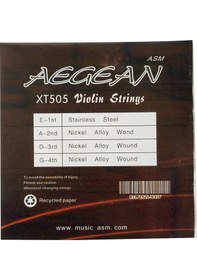 Resim Asm Aegean Xt505 Keman Teli Takım 