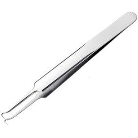 Resim SPELT Paslanmaz Çelik Sivilce Akne Siyah Nokta Temizleme Cımbızı Çengel Uç 