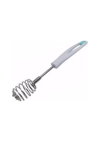 Resim Çelik Uçlu Yay Çırpıcı Ezme Özellikli Yumurta Yoğurt Krema Çırpıcı Beyaz 