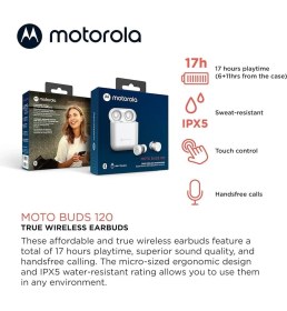 Resim Motorola Sound Moto Buds 120 Kablosuz Kulaklık - Müzik ve Özgürlük 