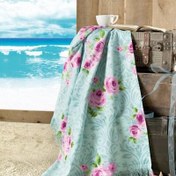 Resim Maxstyle Rose Kadife Plaj Havlusu 70x160 Cm 
