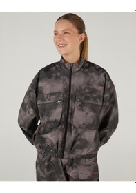 Resim Skechers W Micro Collection Rain Jacket Kadın Siyah Mont S242121-001 Siyah 