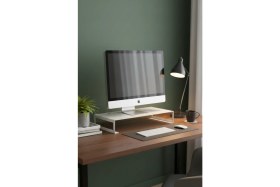 Resim Grandmix Metal Monitör Yükseltici Stand Masaüstü Düzenleyici Laptop Standı 50X25 cm 